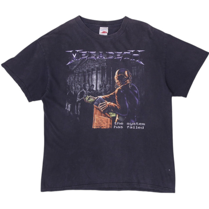 Vintage 2004 Megadeth The System Has Failed T-Shirt Size L | Migration_T-Shirts | Fashion Rerun