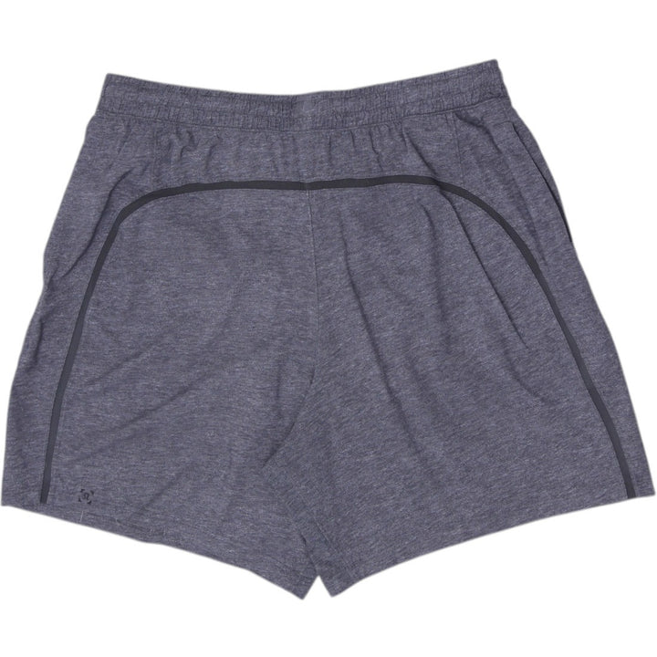 Mens Lululemon With Inner Heather Charcoal Gray Sports Shorts Size L