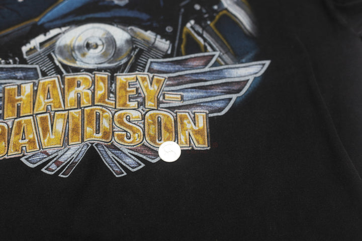 Vintage Harley Davidson Chicago IL T-Shirt Made In USA L - Fashion Rerun Vintage Migration_T-Shirt