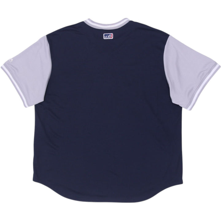 Vintage New York Yankees Majestic Cool Base Baseball Jersey | Migration_Jerseys - Side View | Fashion Rerun