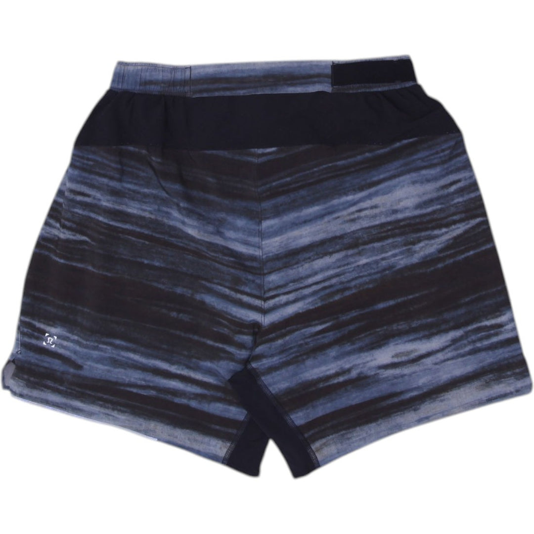 Mens Lululemon With Inner Sports Multi Color Shorts | Migration_Shorts - Side View | Fashion Rerun