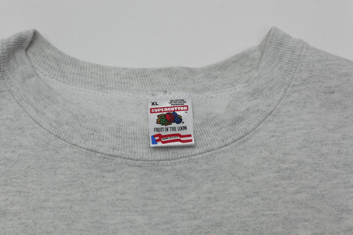 Vintage Los Angeles Raiders Gray Crewneck Sweatshirt Made In USA