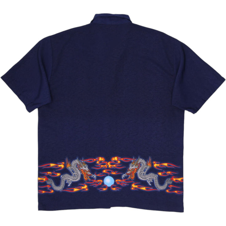 Mens ODO Dragon Graphic Short Sleeve Shirt