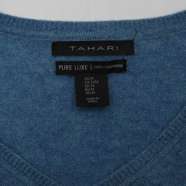 Ladies Tahari Pure Luxe 100% Cashmere V-Neck Sweater