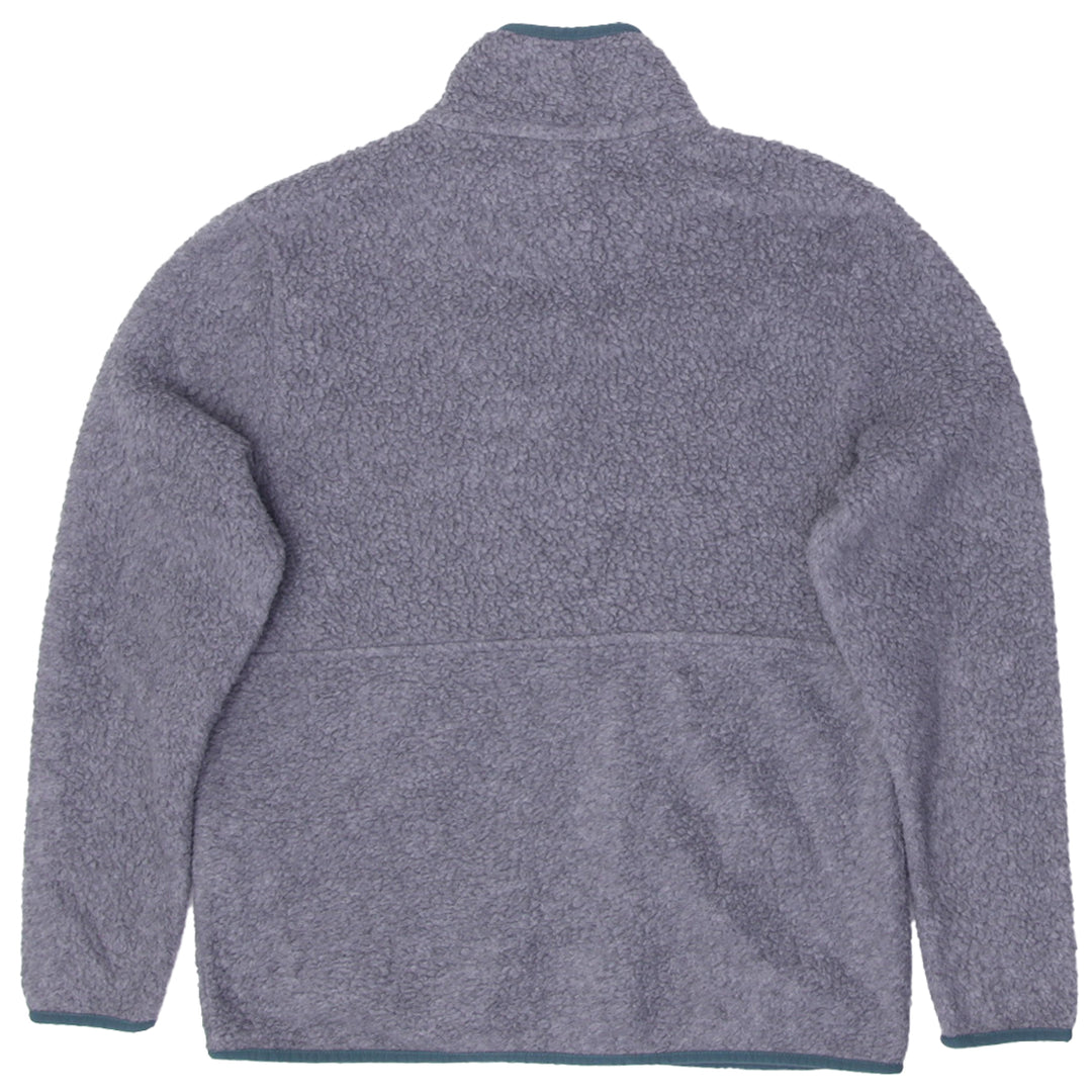 Mens Grey Fleece Quarter Zip Patagonia Jacket Anorak