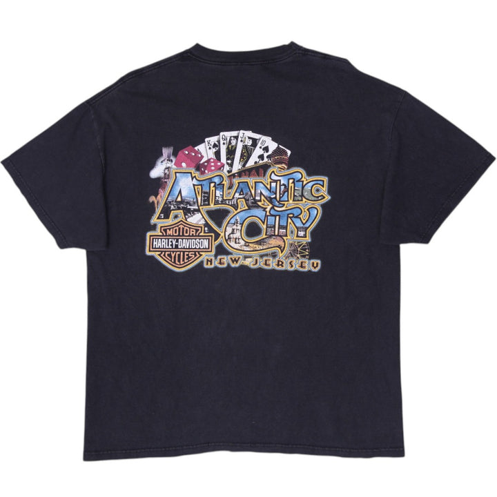 Vintage Harley Davidson Atlantic City New Jersey T-Shirt Size XL
