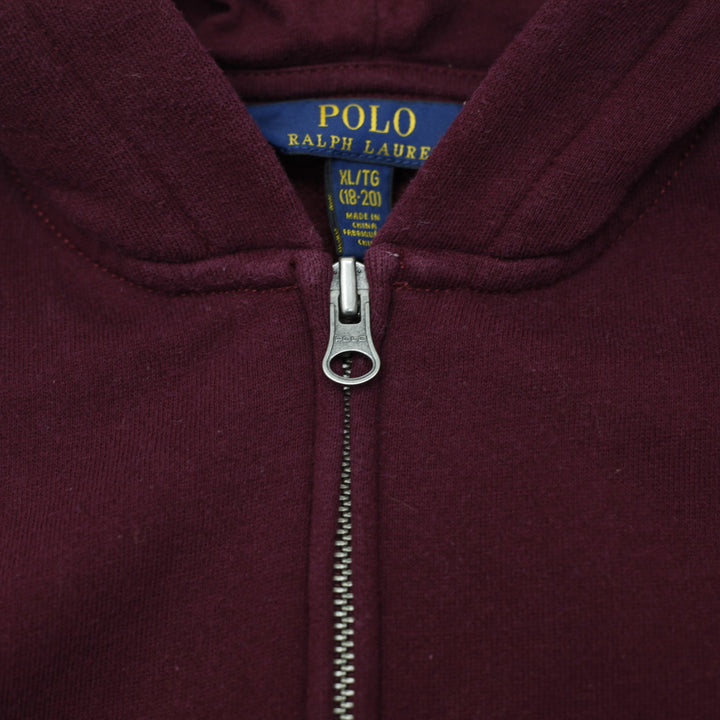 Mens Polo Ralph Lauren Full Zip Fleece Hoodie Size XL