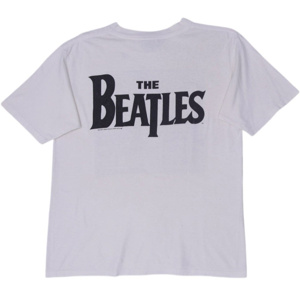 Vintage 1990 Beatles Sgt. Pepper's Lonely Hearts Club T-Shirt L | Migration_T-Shirts - Side View | Fashion Rerun