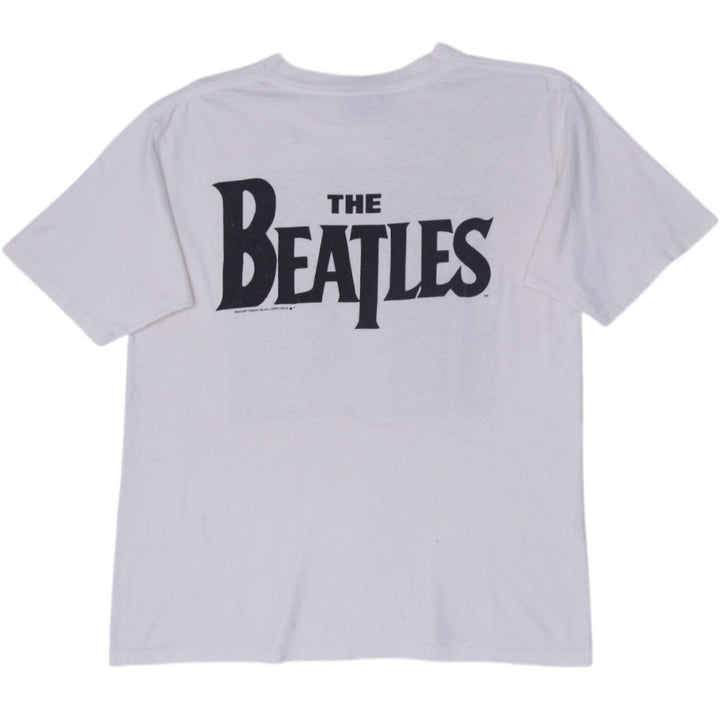 Vintage 1990 Beatles Sgt. Pepper's Lonely Hearts Club T-Shirt L | Migration_T-Shirts - Side View | Fashion Rerun