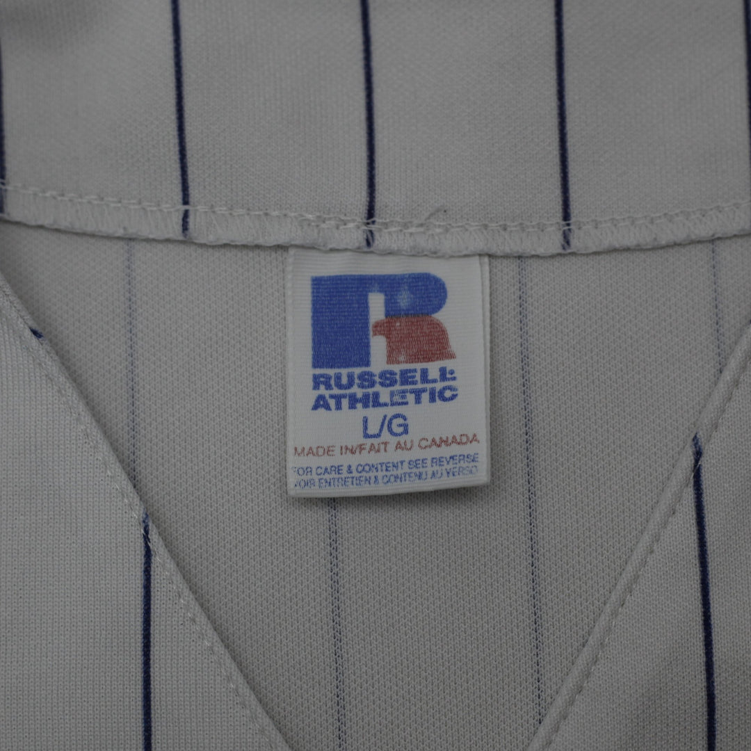 Vintage 90s Russell Athletic New York Yankees MLB baseball Jersey L | Migration_Jerseys - Back View | Fashion Rerun
