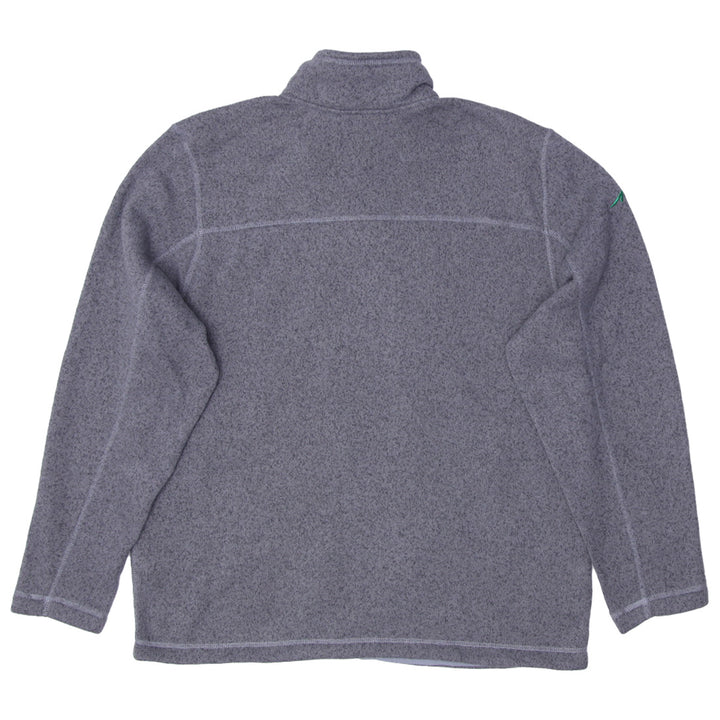 Mens The North Face Jacket Gray Sweater Fleece Full Zip Outdoor Hiker Work