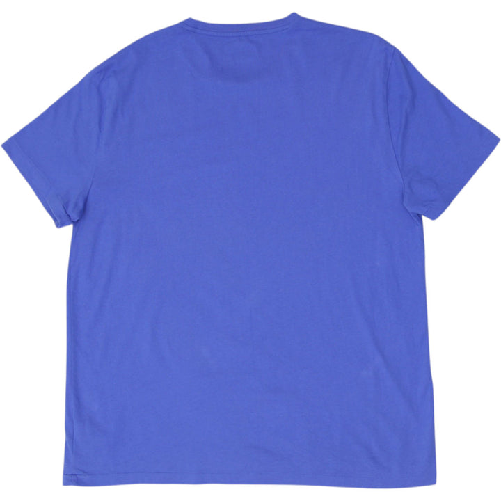 Mens Polo Ralph LaurenBlue Custom Slim Fit Logo T-Shirt Size XL