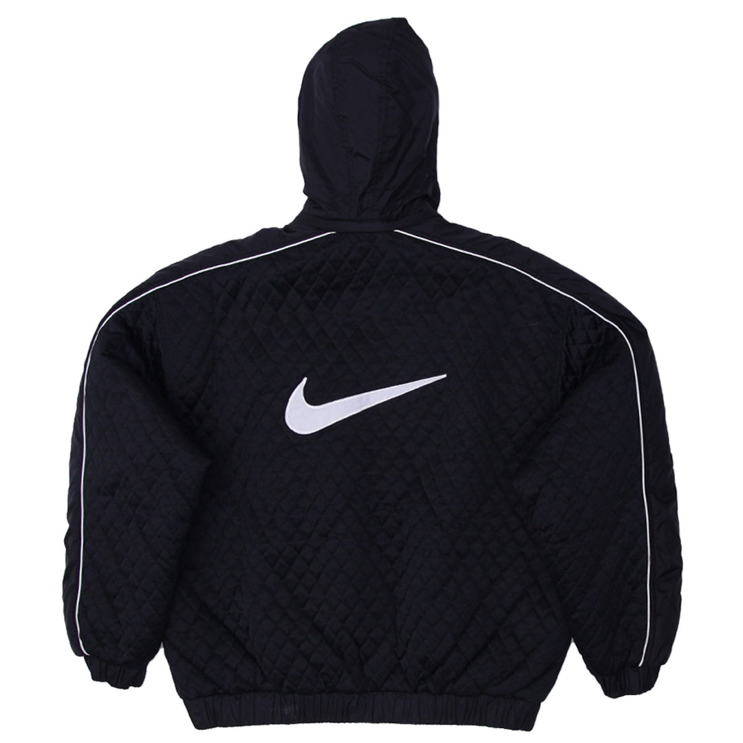 Vintage Nike Quilted Puffer Hooded Jacket