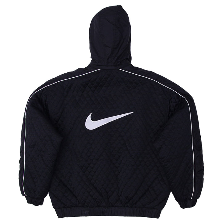 Vintage Nike Quilted Puffer Hooded Jacket