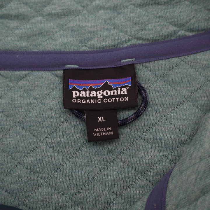 Mens Patagonia Quilted Snap-T Fleece Pullover Sweatshirt Size XL