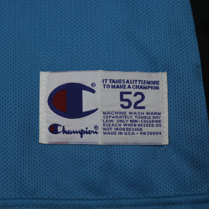 Vintage 90s Champion Pistons Hill Wallace Lions Jersey Made in USA Size 52 | Migration_Jerseys - Alternate Vi | Fashion Rerun