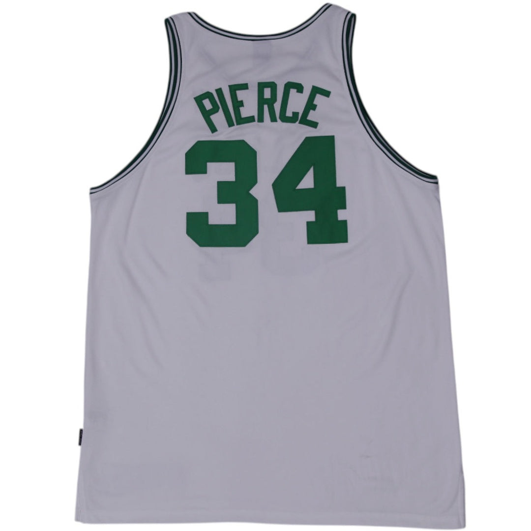 Vintage Nike Paul Pierce Boston Celtics #34 Nike Jersey Swingman White NBA XXL | Migration_Jerseys - Side Vie | Fashion Rerun