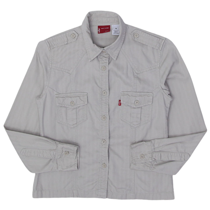 Ladies Levis Long Sleeve Button Blouse