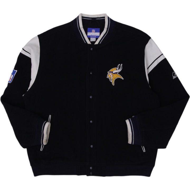Vintage 90s Reebok NFL Minnesota Vikings Football Varsity Jacket Size XL | Migration_Jackets | Fashion Rerun
