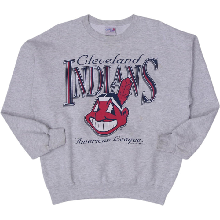 Vintage 1996 Cleveland Indians MLB Vintage Sweatshirt Size XL | Migration_Sweatshirts | Fashion Rerun