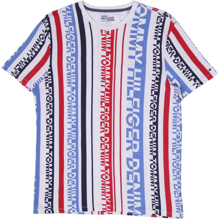 Mens Tommy Hilfiger All Over Print Short Sleeve T-Shirt Size M