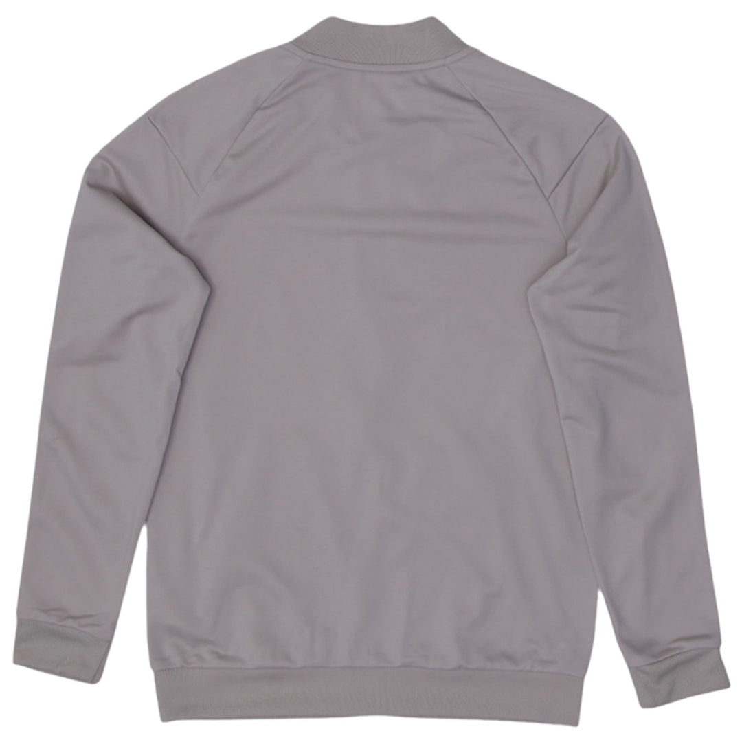 Ladies Adidas Logo Sleeve Striped Zip Up Jacket