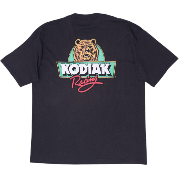 Vintage 1989 Rusty Wallace T-Shirt XL NASCAR Kodiak Racing Bear Single Stitch