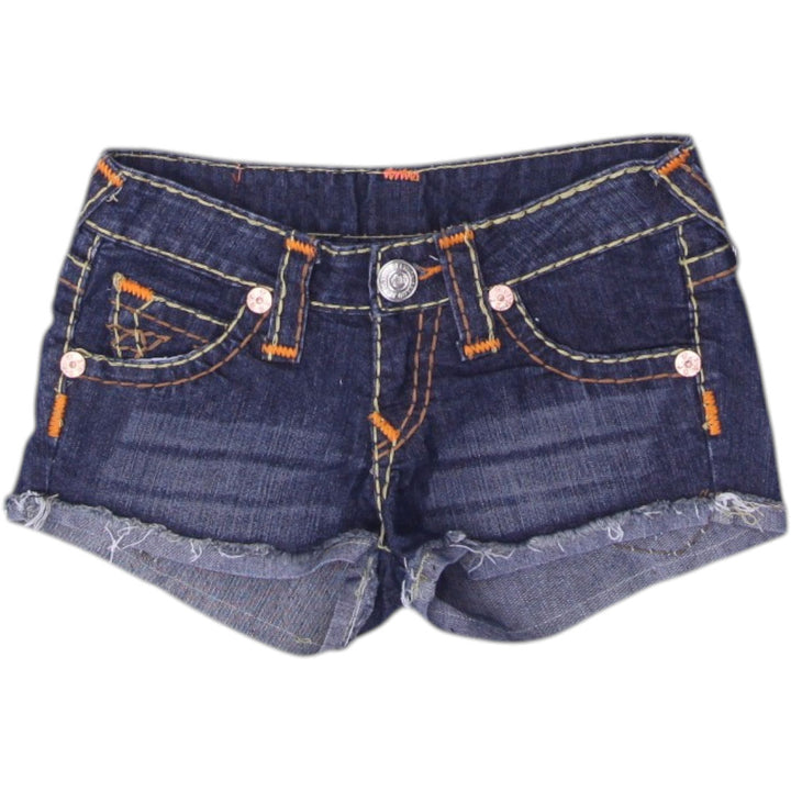 Y2K Ladies True Religion Section Joey Made In USA Denim Short Size 26