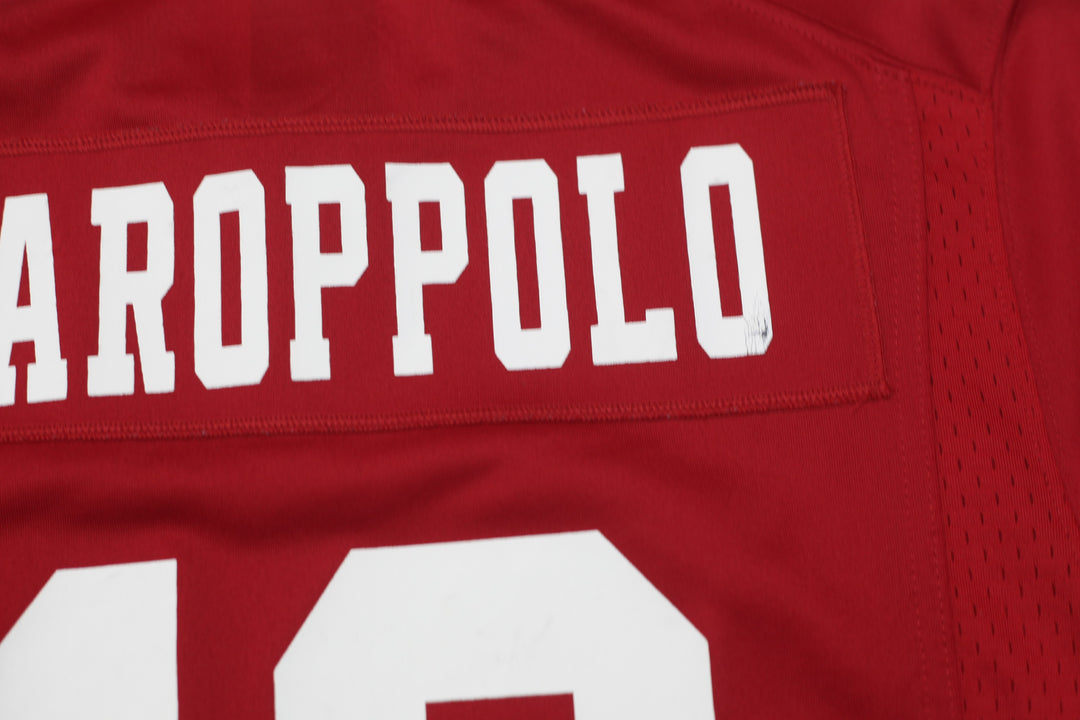 Mens Nike #10 Jimmy Garoppolo San Francisco 49ers Player Game NFL Jersey