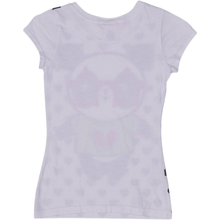 Y2K Ladies Flourish Girl Flourish Girl Panda Graphic T-Shirt  Size L