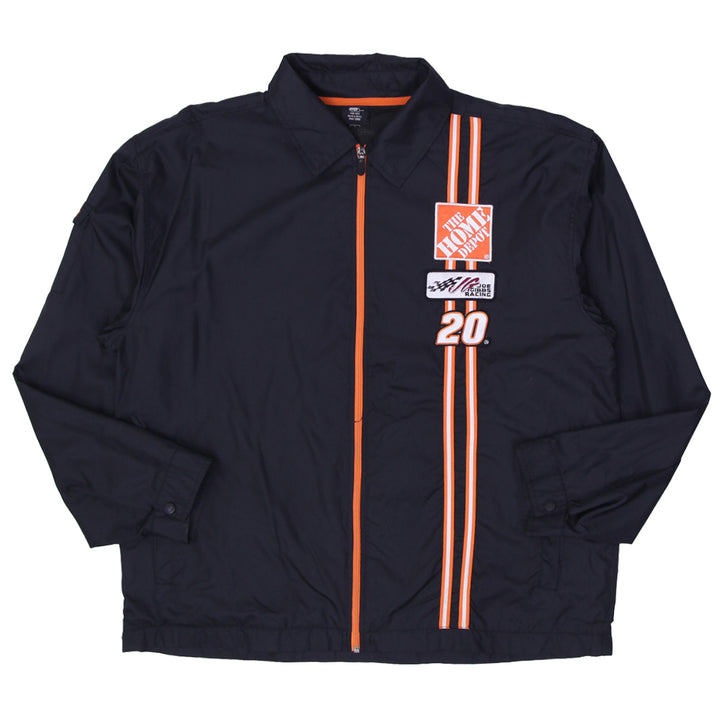 Vintage Starter Home Depot #20 NASCAR Windbreaker Jacket Size L Black | Migration_Jacket UAENAT20 | Fashion Rerun