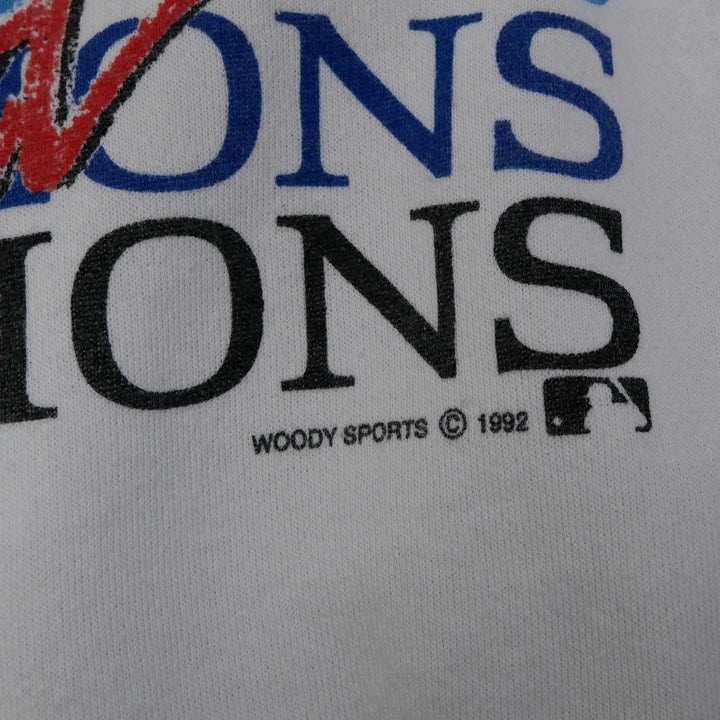 Vintage 1992 Toronto Blue Jays World Series Champions Crewneck Sweatshirt | Migration_Sweatshirt - Detail Vie | Fashion Rerun