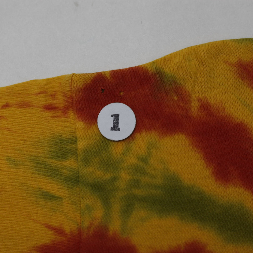 Vintage Anvil Tie-Dye Jamaican Tie Dye Drumming Print T-Shirt Made In USA XL | Migration_T-Shirts - Detail Vi | Fashion Rerun
