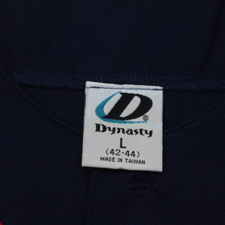 Vintage Boston Red Sox Dynasty Baseball Jersey- Navy & White Stripes Size L - Fashion Rerun Vintage Migration_Jersey