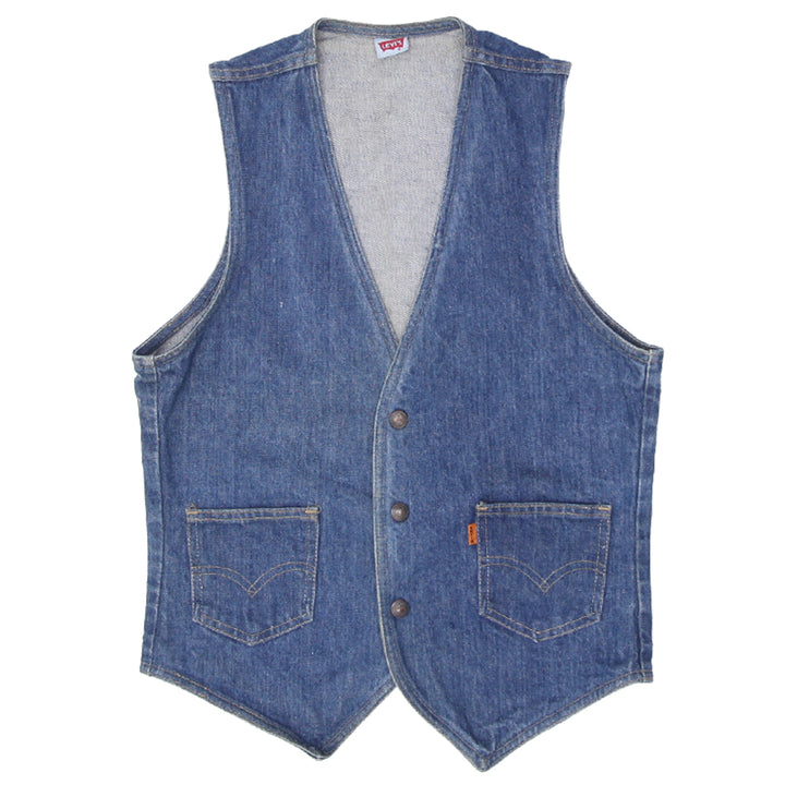 Vintage Levi's Orange Tab Denim Vest - Fashion Rerun Vintage Migration_Jacket