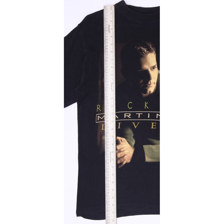 Vintage 1999 Ricky Martin Livin' La Vida Loca European Tour T-Shirt