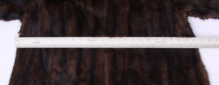 60's Muskrat Fur Coat