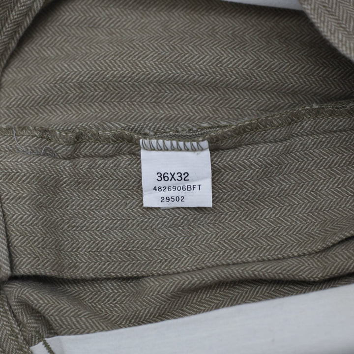 Mens Polo Ralph Lauren Herringbone Cotton Utility Cargo Pants Size 36x32