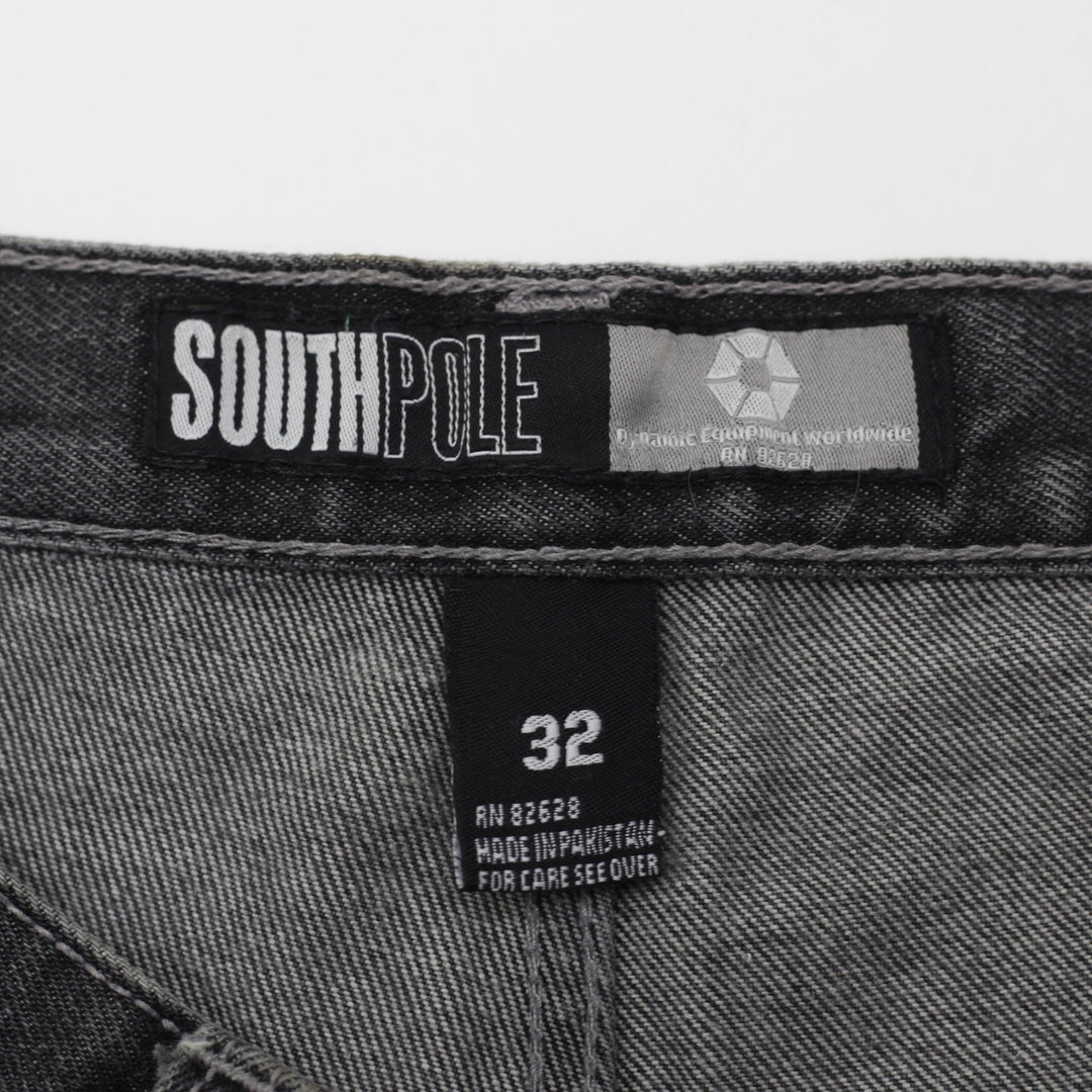 Mens Southpole Casual Fit Workwear Denim Jeans Size 32 | Migration_Jeans - Back View | Fashion Rerun