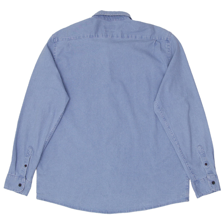 Mens Wrangler Denim Long Sleeve Shirt - Fashion Rerun Vintage Migration_Shirt