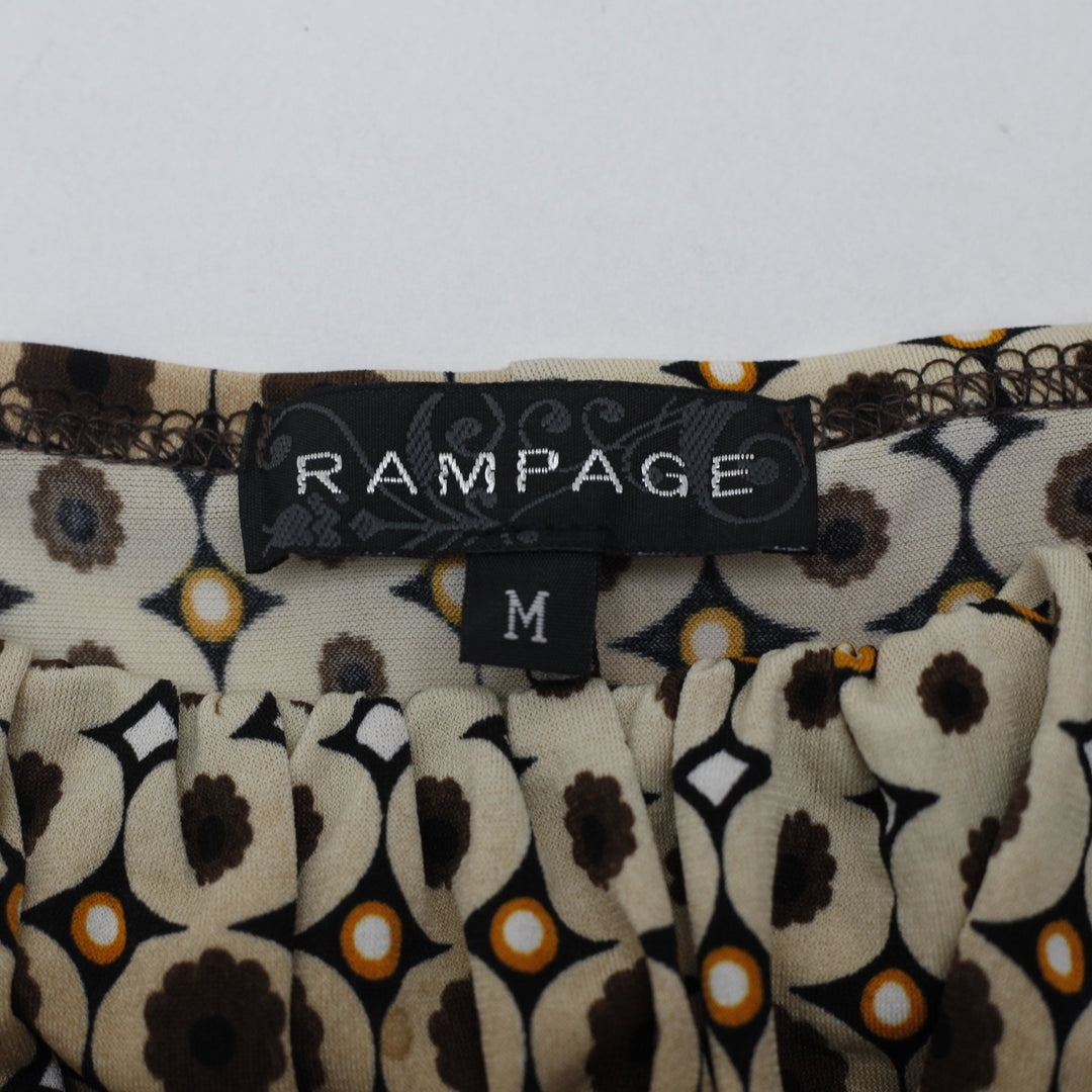 Y2K Ladies Rampage Geometric Print Cami Top Size M