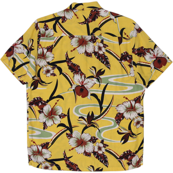 Urban Outfitters Hawaiian Floral Shirt Size S | Migration_Shirts MJ DROP - Side View | Fashion Rerun