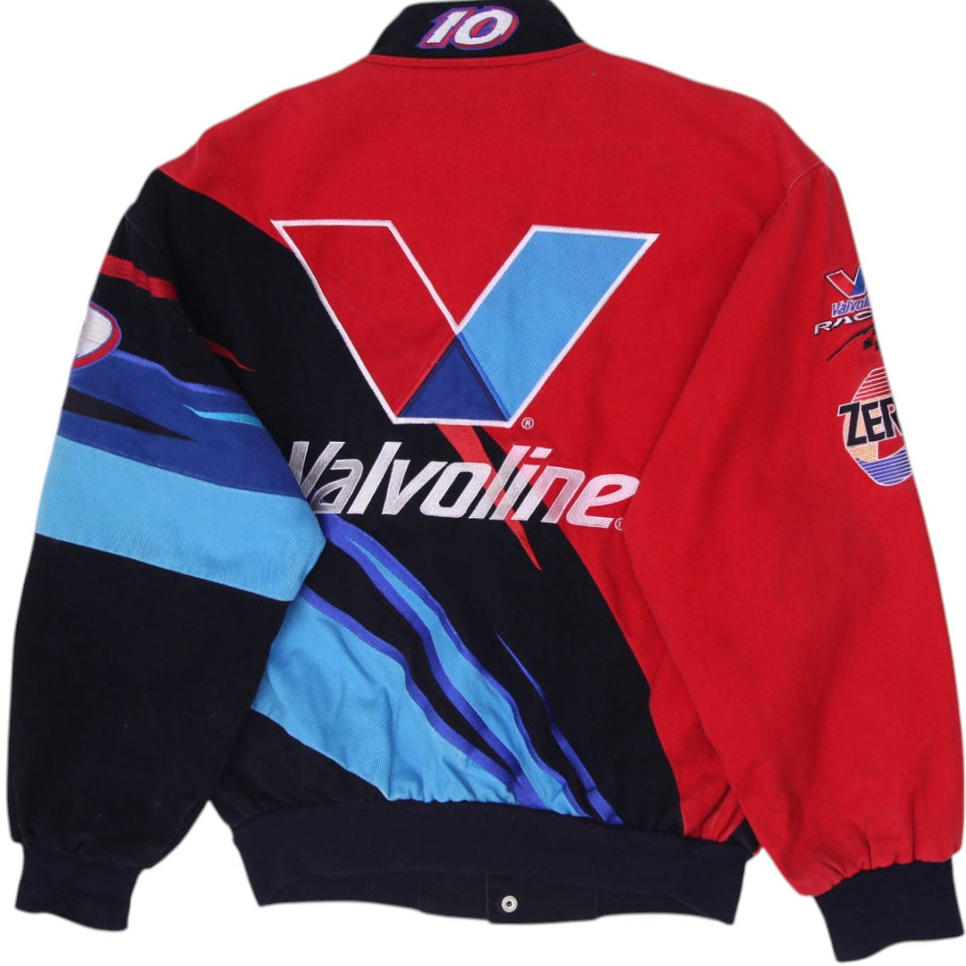 Vintage 90s JH Design Valvoline NASCAR Racing Jacket Size S