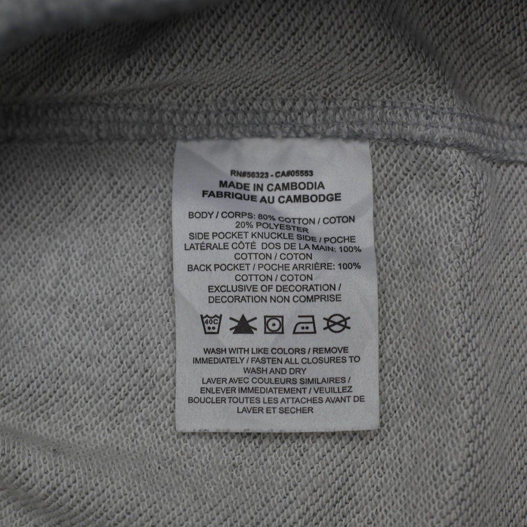 Nike Club French Terry Flow Shorts Dark Grey Heather Drawstring Sweat Shorts L