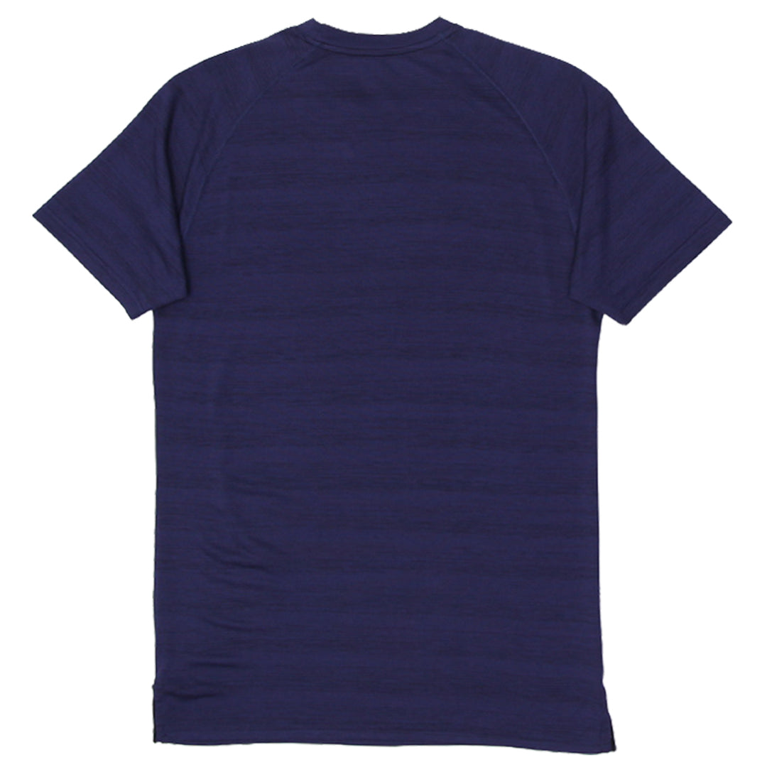 Mens Puma Logo Navy Sports T-Shirt