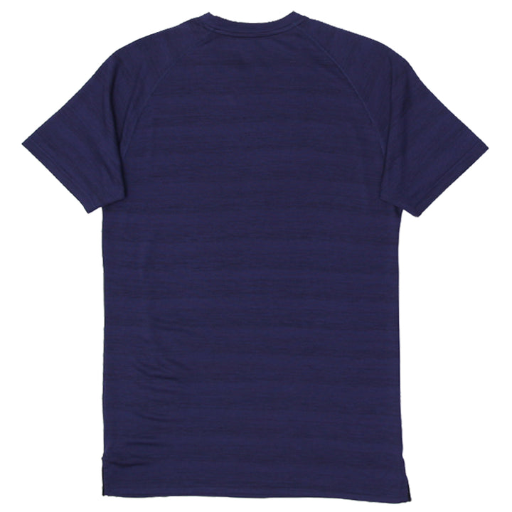 Mens Puma Logo Navy Sports T-Shirt