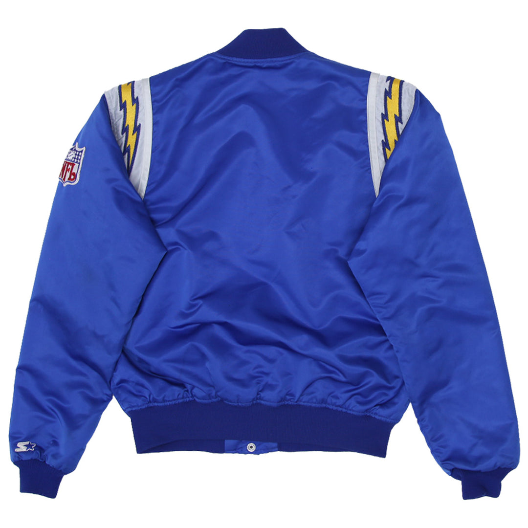 Vintage Starter NFL Los Angeles Chargers Bomber Jacket Size L, Made In USA - Fashion Rerun Vintage Migration_Jacket
