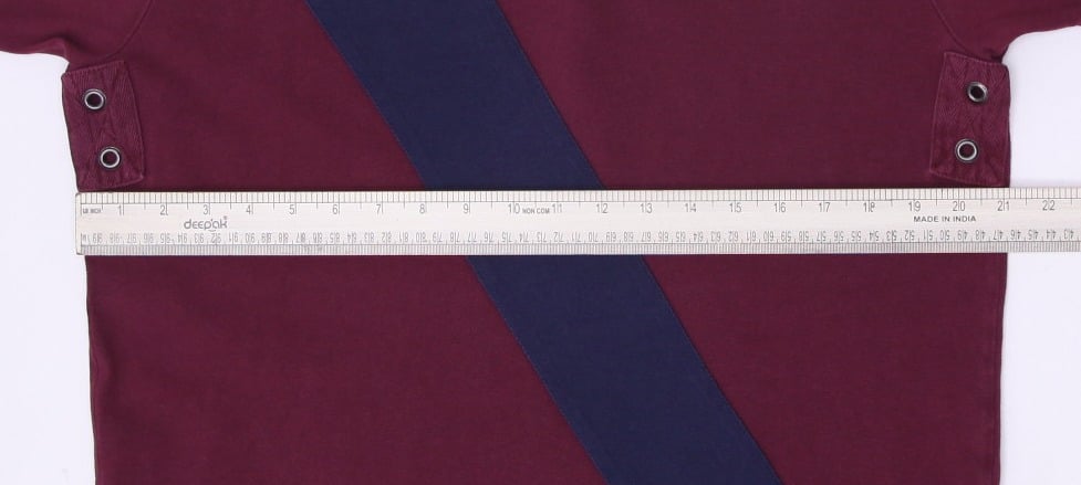 Mens Ralph Lauren Polo Burgundy Stripe Logo T-Shirt Size M