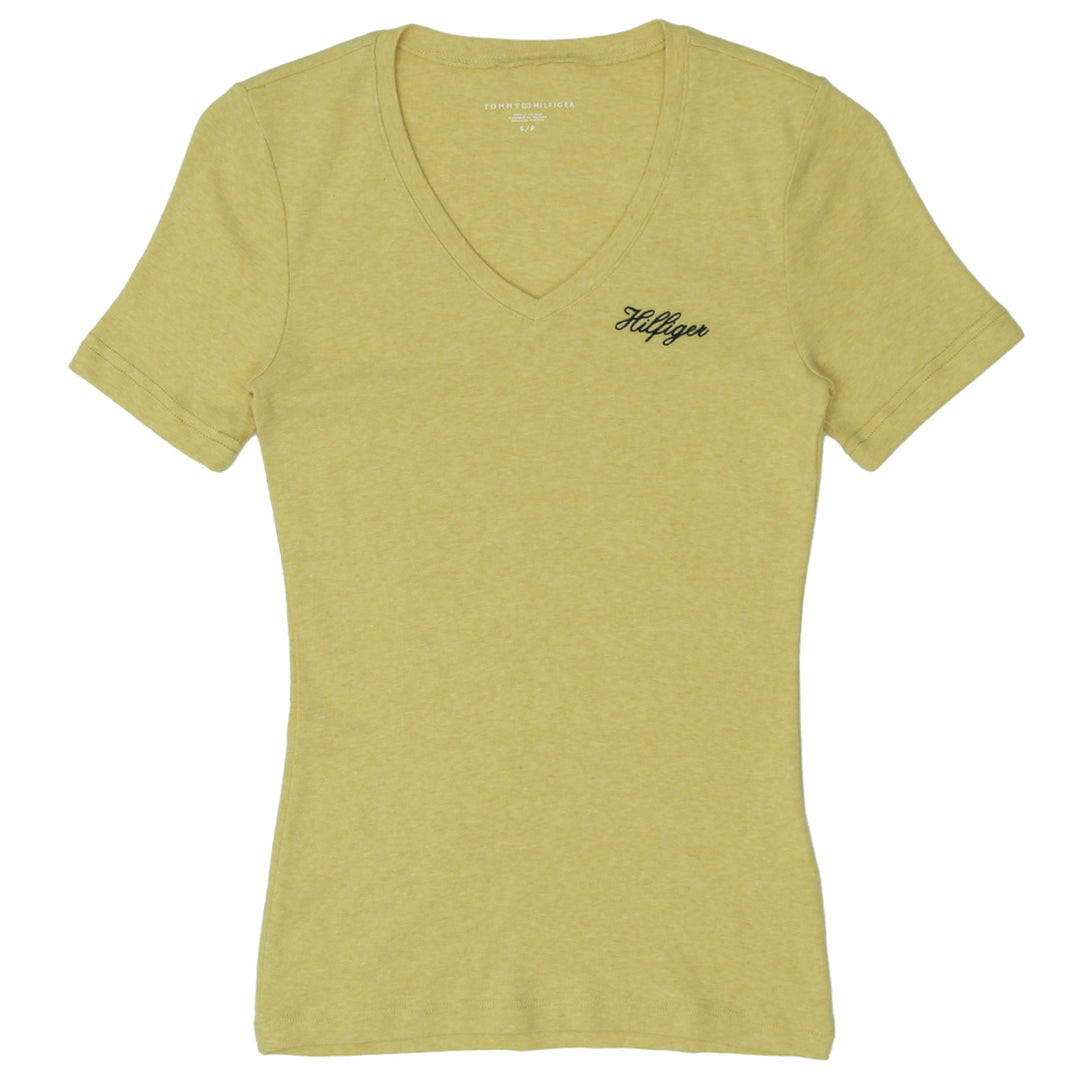 Shop Ladies Tommy Hilfiger V-Neck T-Shirt Fashion Rerun