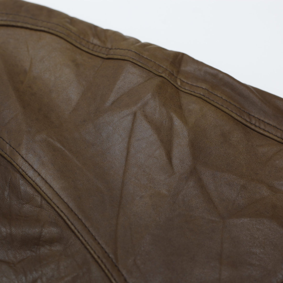 Vintage Casual Coat Leather Jacket Size L | Migration_Jackets - View 8 | Fashion Rerun